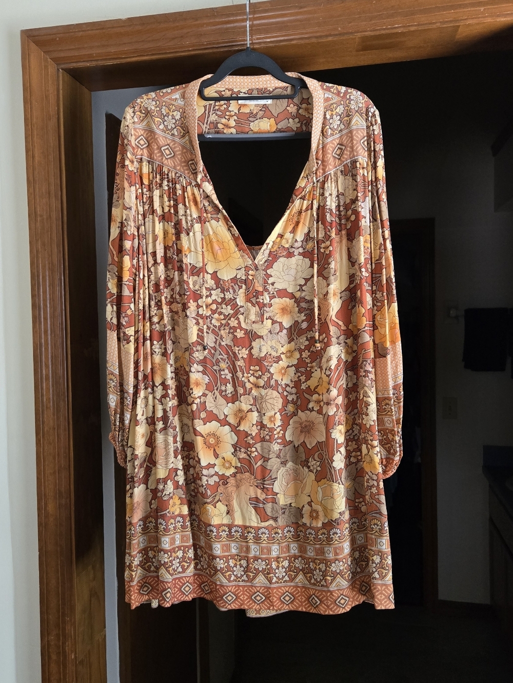 Spell Amethyst Amber Keyhole Playdress SZ M - Picture 3 of 15